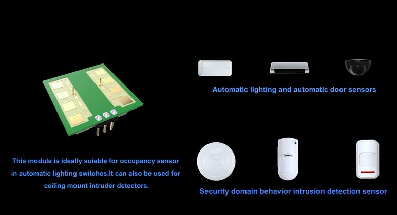 Sensor gelombang mikro presisi tinggi untuk deteksi pintar --- PD-V21