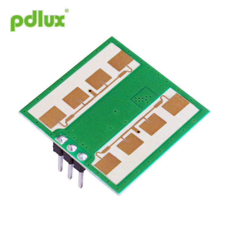 Sensitivitas Tinggi Pdlux PD-V12H 24.125GHz Modul Sensor Radar Microwave Doppler Frekuensi Tinggi