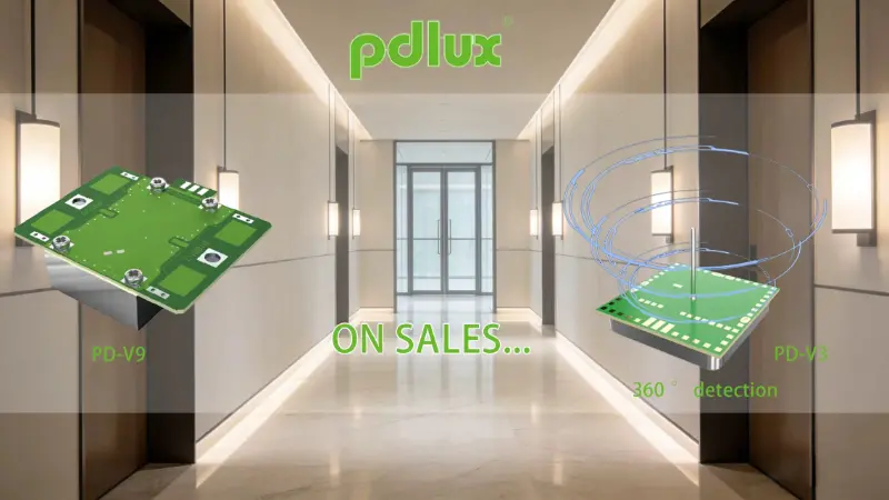 PD-V9 & PD-V3 Microwave Motion Sensors